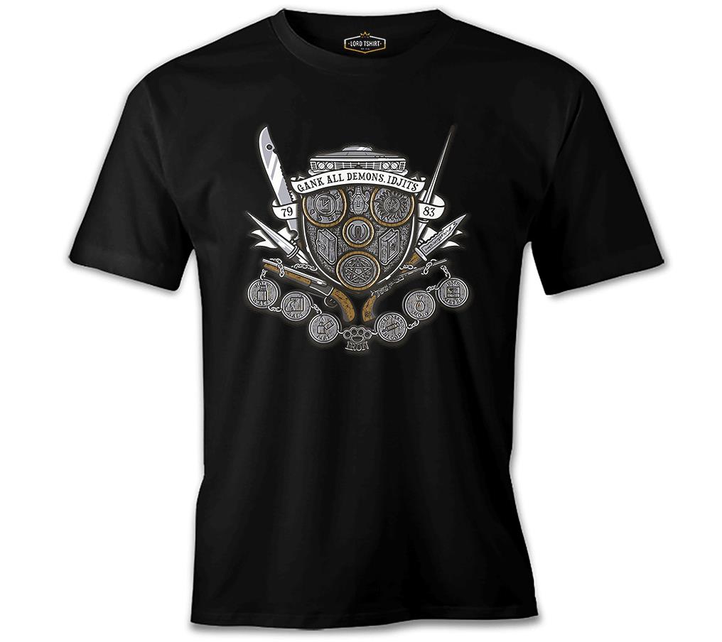Supernatural - 79/83 Siyah Erkek Tshirt