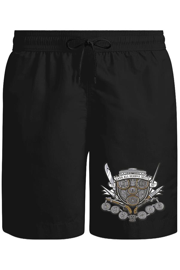 Supernatural - 79/83 Unisex Siyah Şort
