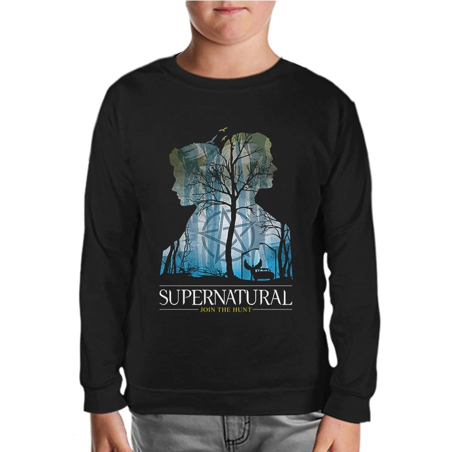 Supernatural - Impala Black Kids Sweatshirt