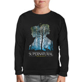 Supernatural - Impala Black Kids Sweatshirt