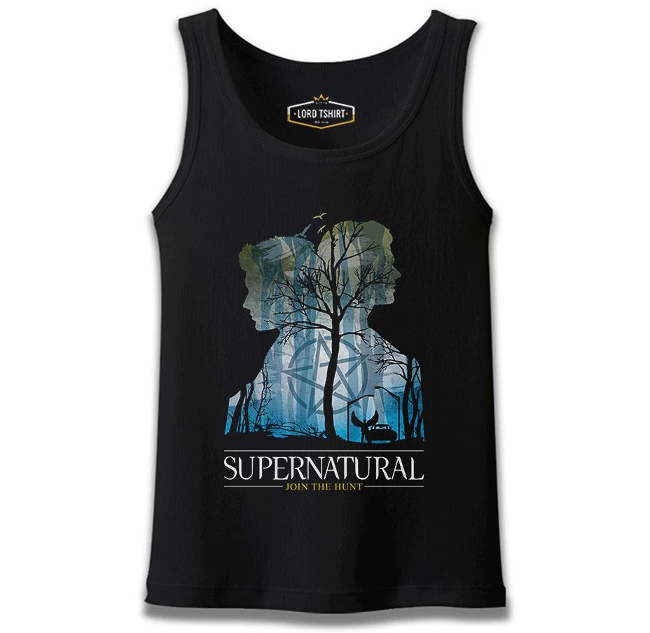 Supernatural - Impala Siyah Erkek Atlet