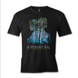 Supernatural - Impala Black Men's T-Shirt