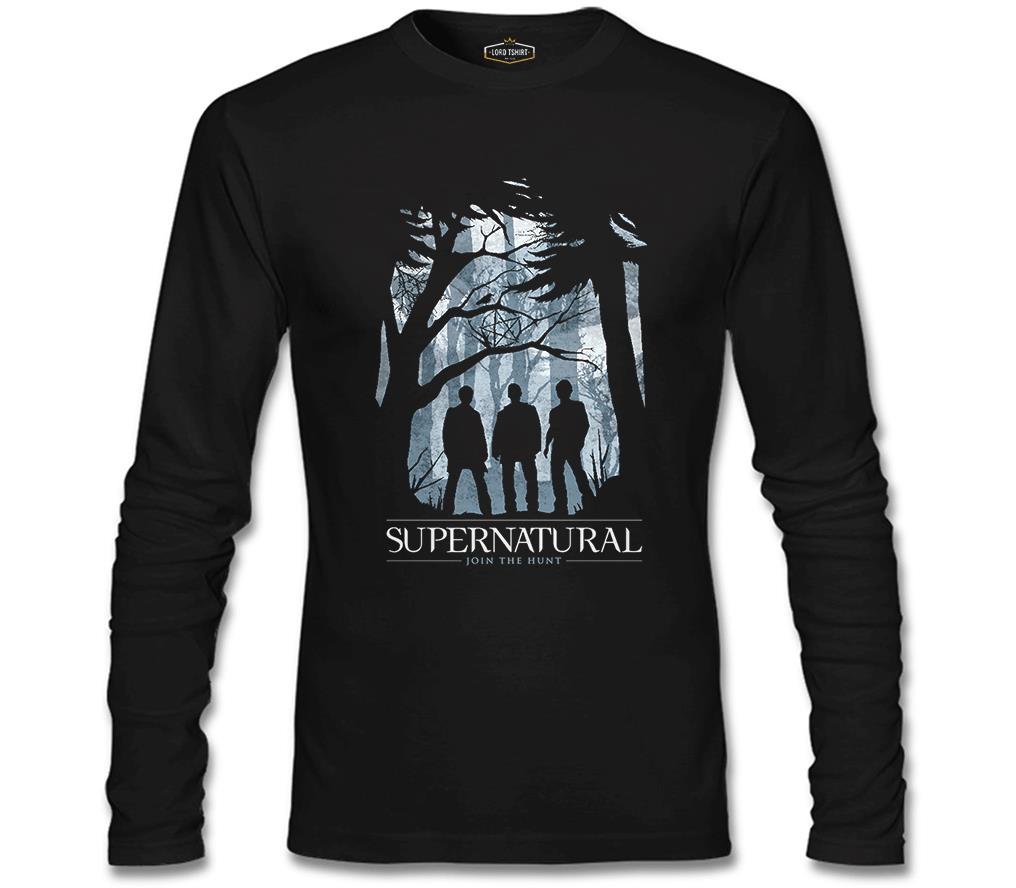 Supernatural - Join the Hunt II Black Men's Sweatshirt