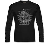 Supernatural - Saving People Black Men's Sweatshirt