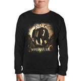 Supernatural Siyah Çocuk Sweatshirt
