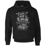 Supernatural - The Family Business Black Men's Zipperless Hoodie