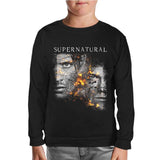 Supernatural - Winchester Black Kids Sweatshirt