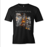 Supernatural - Winchester Siyah Erkek Tshirt