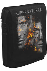 Supernatural - Winchester Unisex Siyah Postacı Çanta