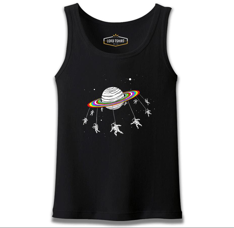 Swing Astronot Siyah Erkek Atlet