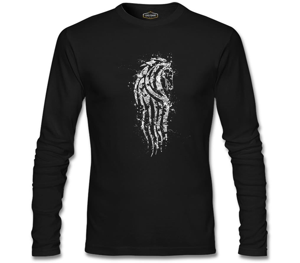 Tattoo - At Siyah Erkek Sweatshirt