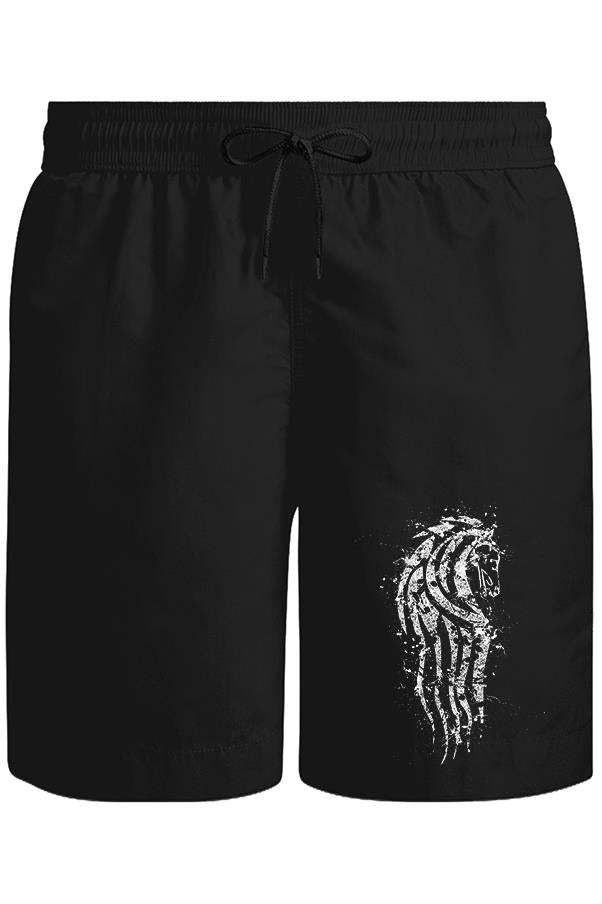 Tattoo - At Unisex Siyah Şort