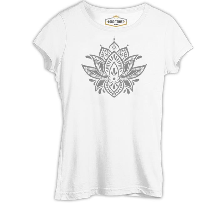 Tattoo - Flower White Women's Tshirt