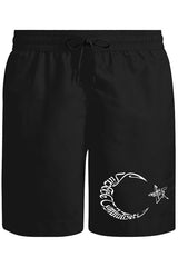 TC Atatürk Unisex Siyah Şort