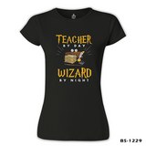 Teacher by Day Black Women's Tshirt