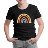 Teacher Rainbow Siyah Çocuk Tshirt