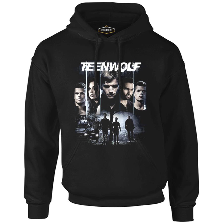 Teen Wolf Black Men's Zipperless Hoodie