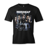 Teen Wolf Siyah Erkek Tshirt