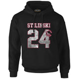 Teen Wolf - Stilinski 24 Black Men's Zipperless Hoodie