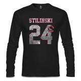 Teen Wolf - Stilinski 24 Siyah Erkek Sweatshirt