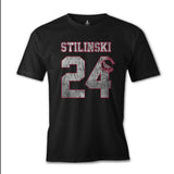Teen Wolf - Stilinski 24 Siyah Erkek Tshirt