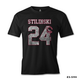 Teen Wolf - Stilinski 24 Siyah Erkek Tshirt