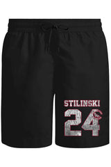 Teen Wolf - Stilinski 24 Unisex Siyah Şort