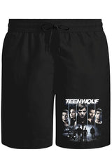 Teen Wolf Unisex Siyah Şort