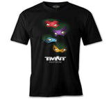 Teenage Mutant Ninja Turtles Siyah Erkek Tshirt