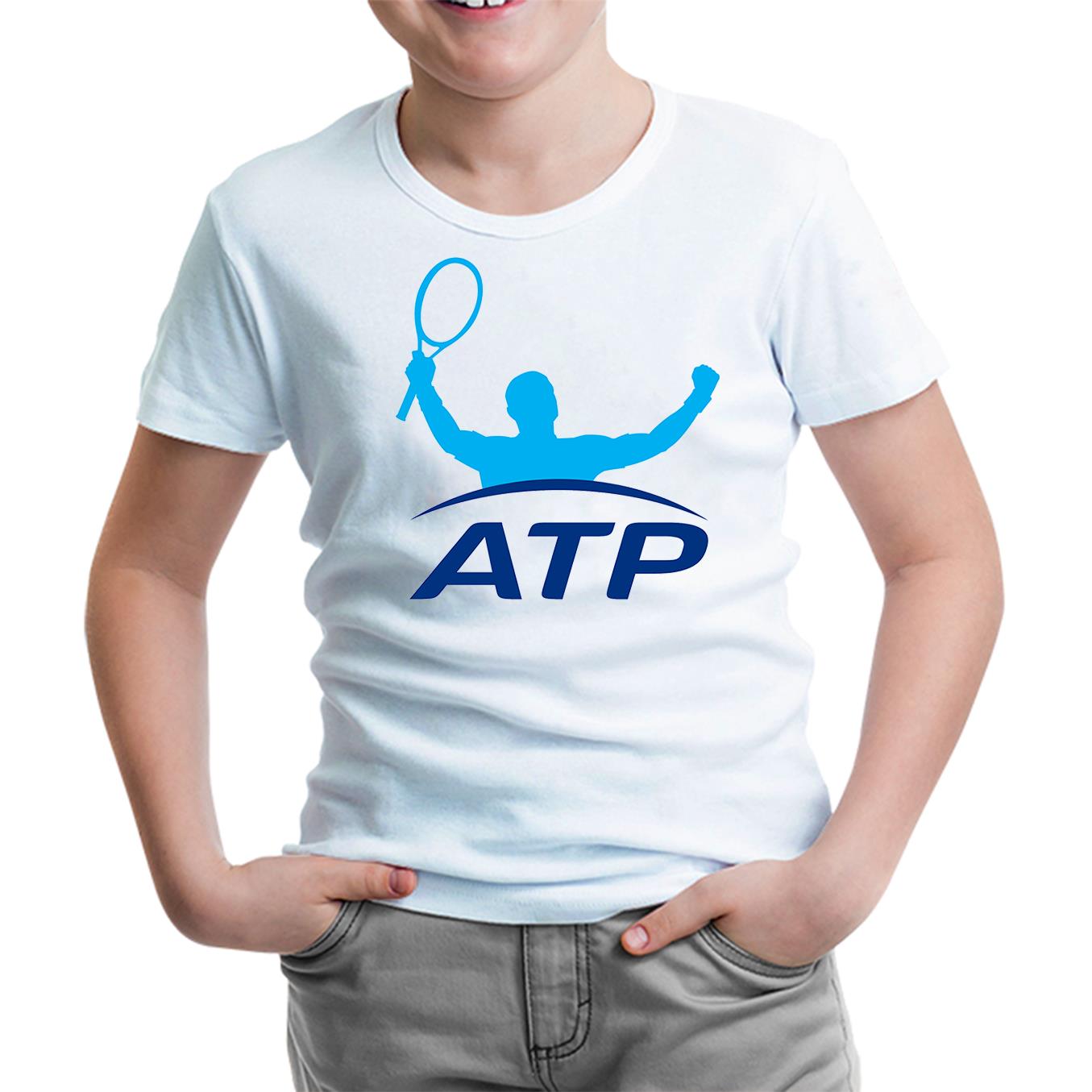 Tennis - ATP White Kids Tshirt