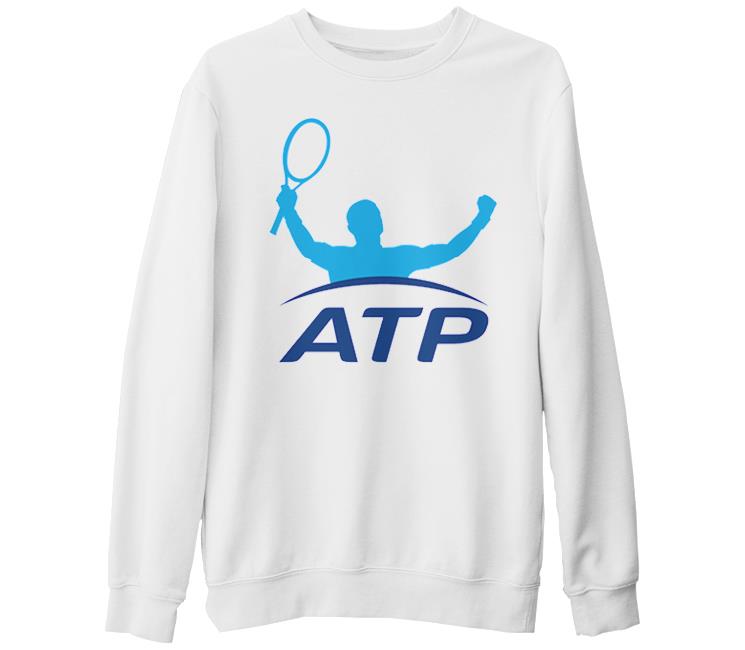 Tennis - ATP White Thick Sweatshirt