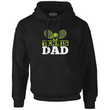 Tennis - Dad Black Men's Zipperless Hoodie