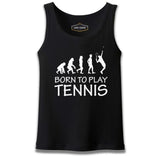 Tenis - Born to Play Siyah Erkek Atlet