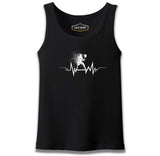 Tennis- Heartbeat Game Black Male Athlete