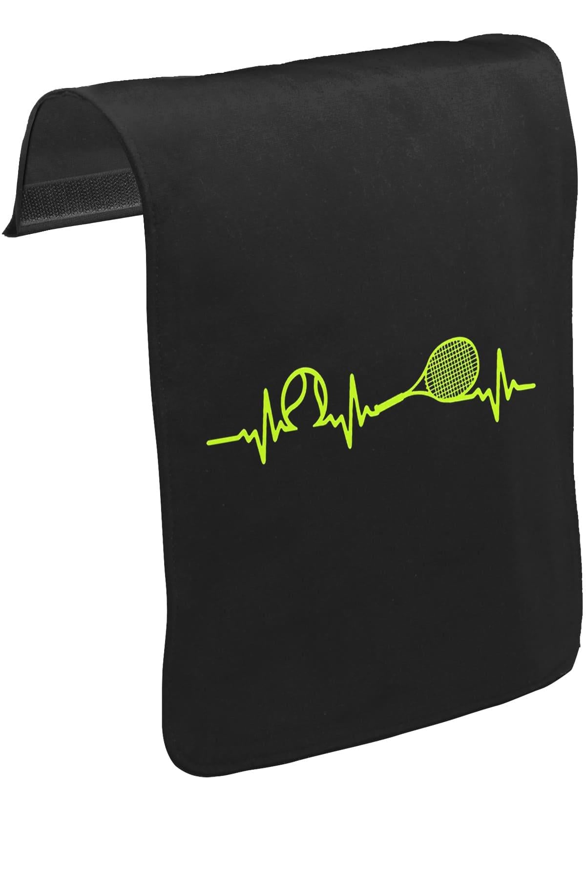 Tennis - Heartbeat Unisex Black Snap-On Messenger Bag Cover CK-1727 