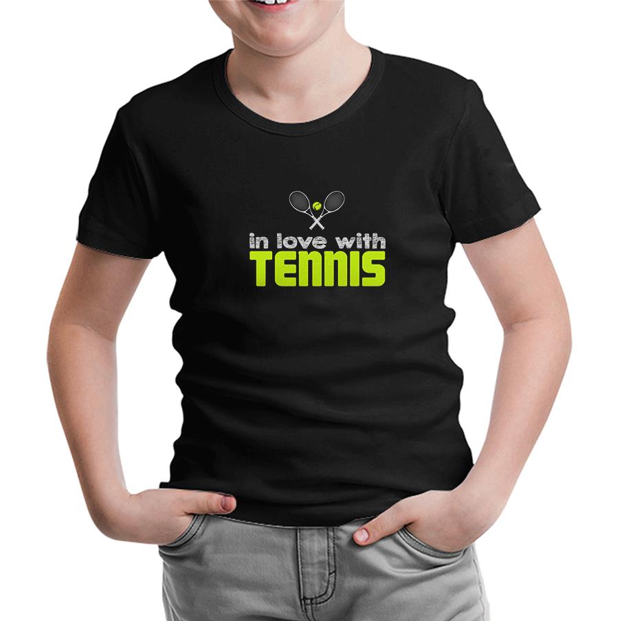Tennis - In Love With Black Kids Tshirt