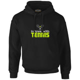 Tennis - In Love With Black Men's Zipperless Hoodie
