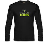 Tennis - In Love With Black Men's Sweatshirt