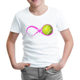 Tenis - Love Beyaz Çocuk Tshirt