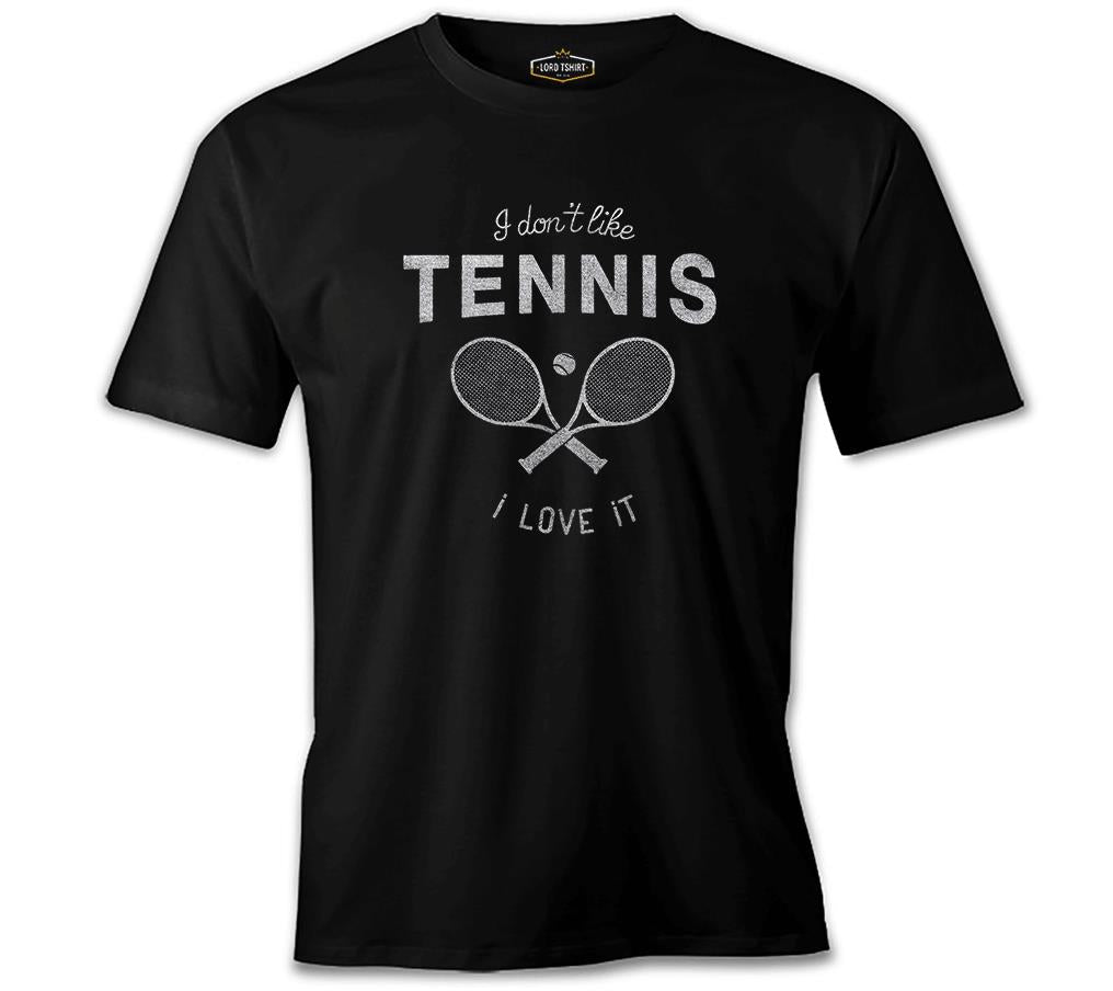 Tennis - Love It Black Men's Tshirt