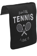 Tenis - Love It Unisex Siyah Tak-Çıkar Postacı Çanta Kapağı CK-1055