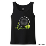 Tenis - Love the Ball Siyah Erkek Atlet