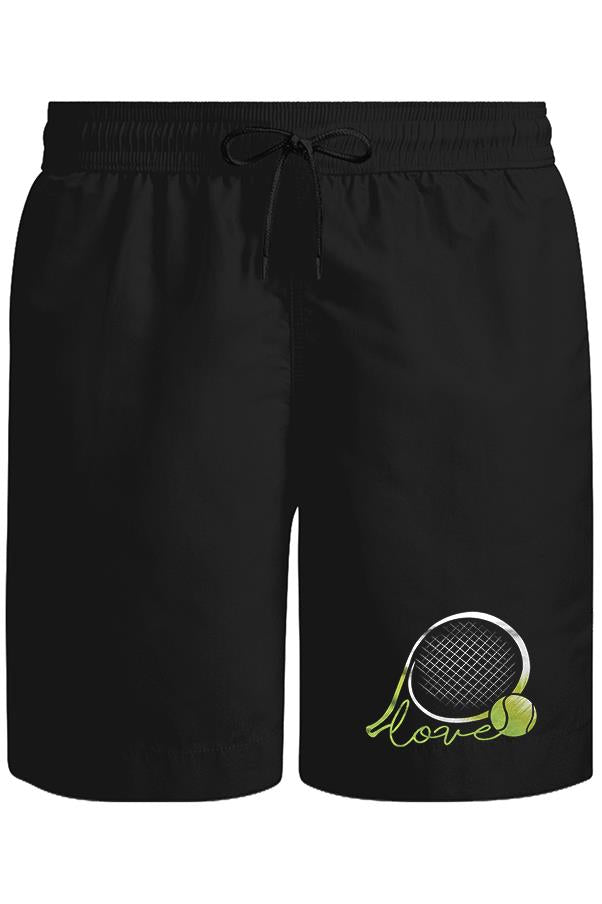 Tenis - Love the Ball Unisex Siyah Şort
