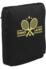 Tenis - Lover Unisex Siyah Postacı Çanta