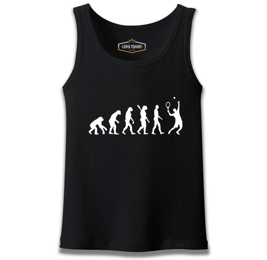 Tennis Player Evolution Black Male Athlete