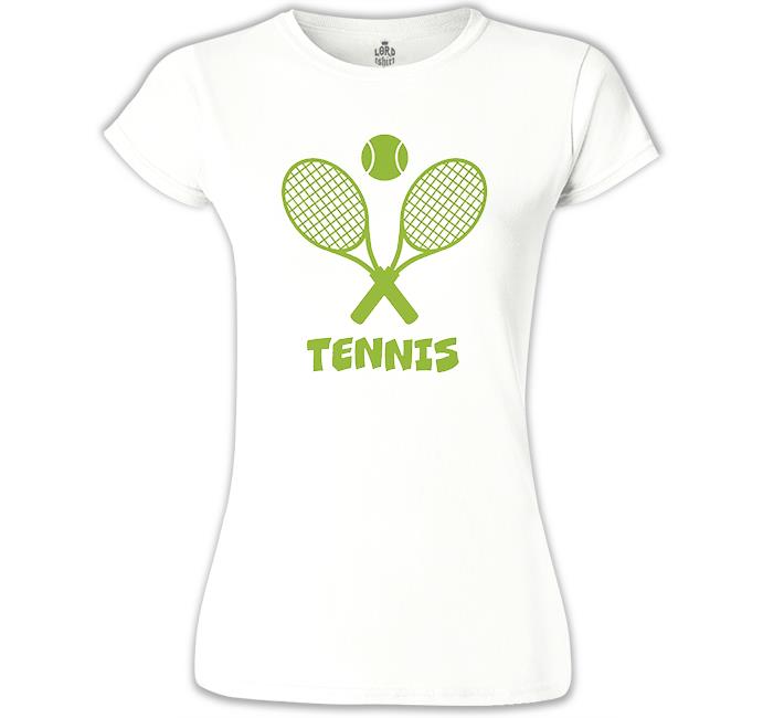 Tennis - Racket White Women's Tshirt