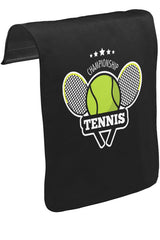 Tenis Şampiyonası Unisex Siyah Tak-Çıkar Postacı Çanta Kapağı CK-1724
