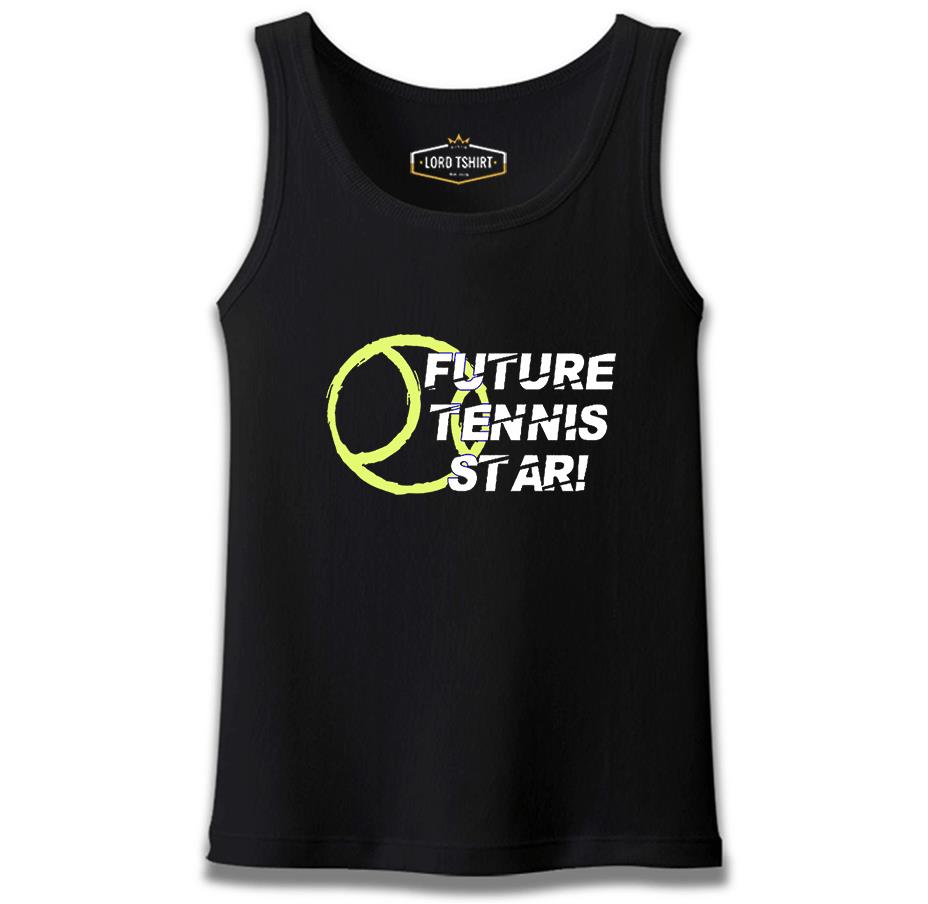 Tennis Star Future Black Male Athlete