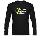 Tennis Star Future Black Men's Sweatshirt