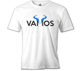 Tennis - Vamos White Men's Tshirt